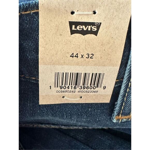 Levi's Men's 569 Loose Straight Fit Jeans stretch size 44X32 dark denim color  . - Picture 8 of 10